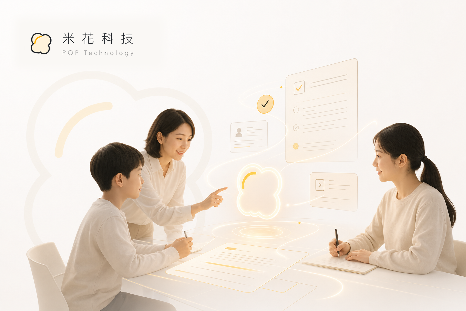 米花科技品牌願景圖